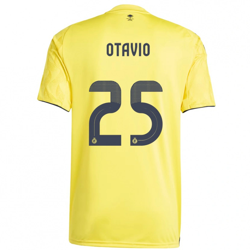 Danxen Women Otávio #25 Yellow Black Home Jersey 2025/26 T-Shirt
