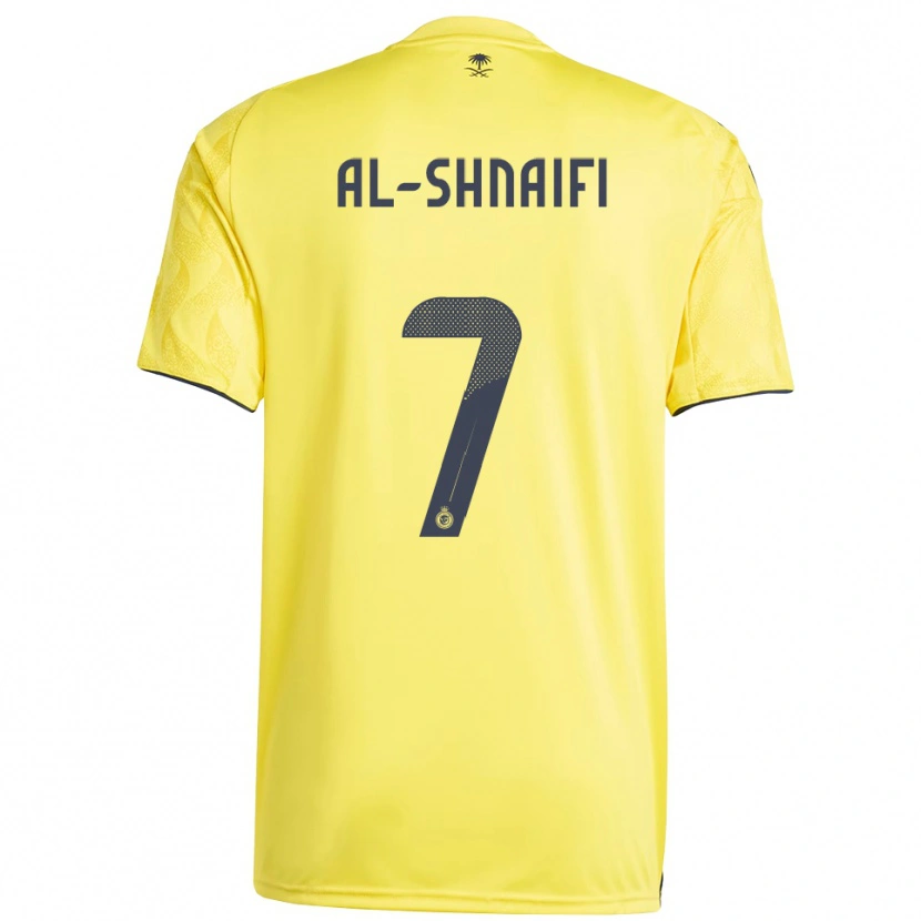 Danxen Women Basmah Al-Shnaifi #7 Yellow Black Home Jersey 2025/26 T-Shirt