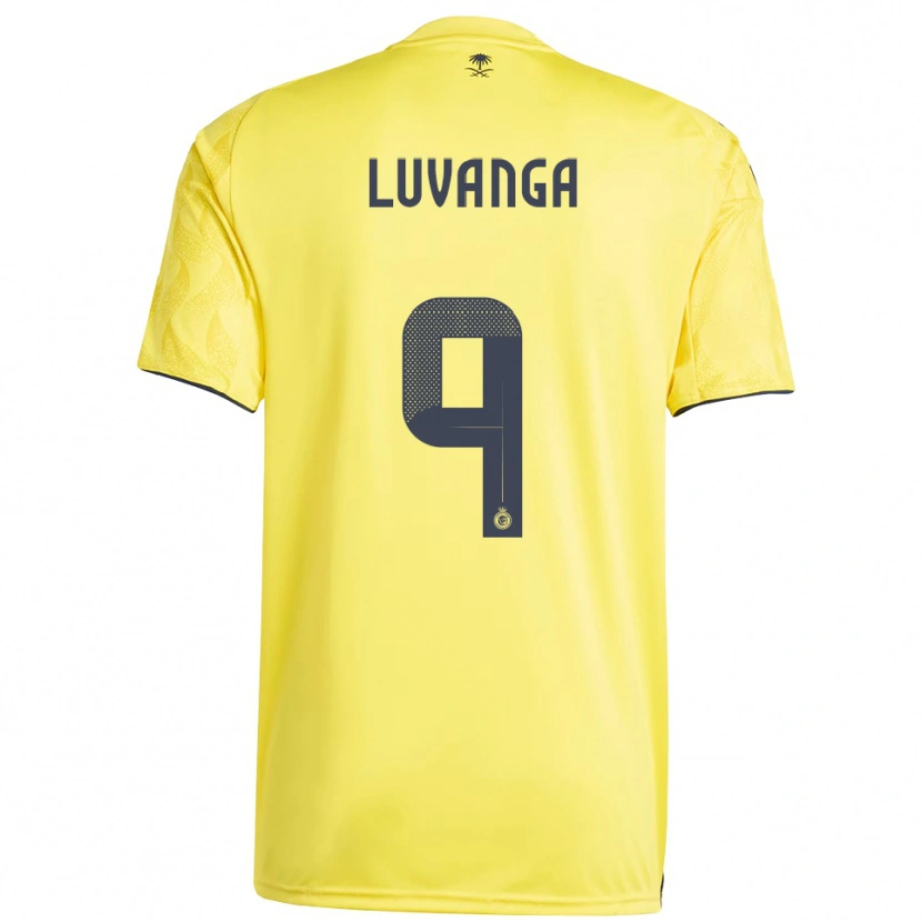 Danxen Women Clara Luvanga #9 Yellow Black Home Jersey 2025/26 T-Shirt