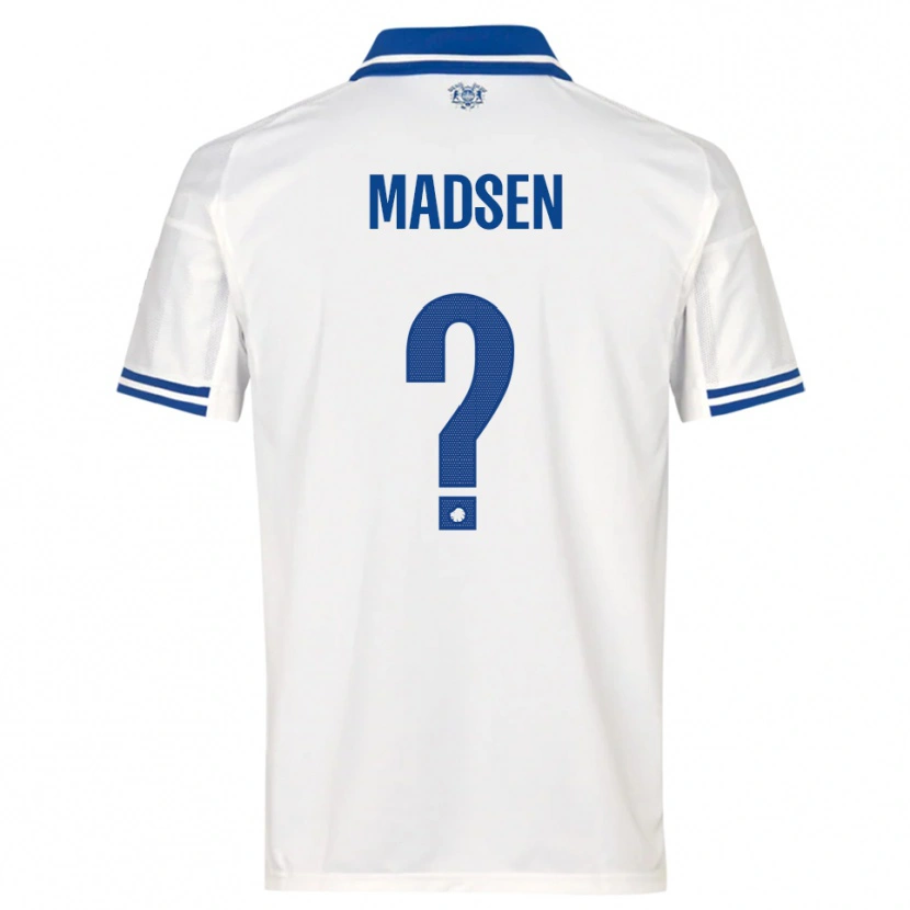 Danxen Women Noah Madsen #0 White Blue Home Jersey 2025/26 T-Shirt