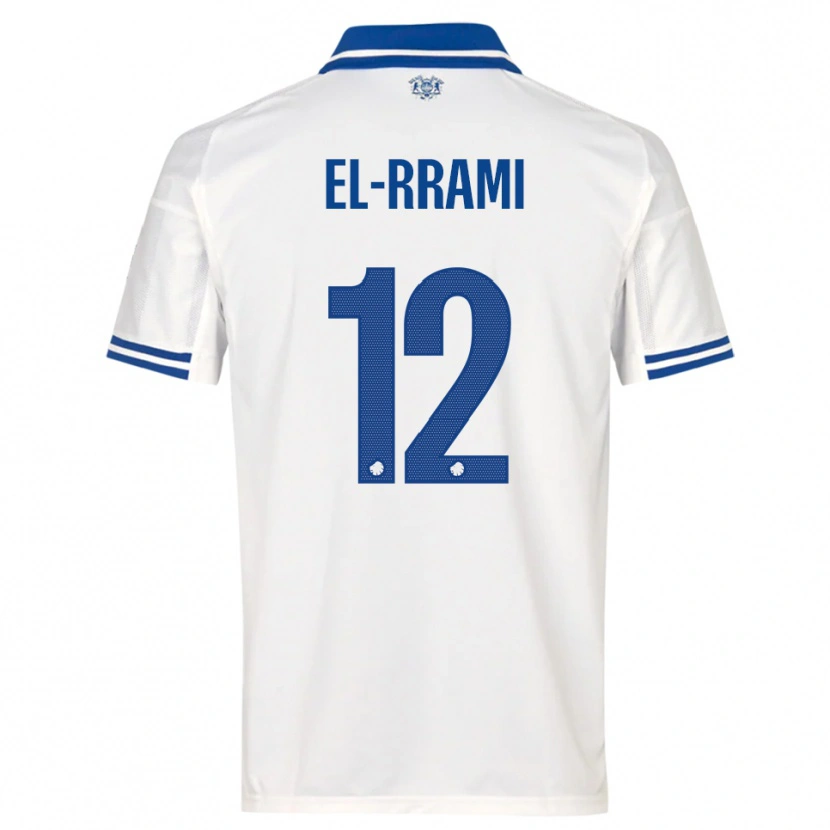 Danxen Women Jamil El-Rrami #12 White Blue Home Jersey 2025/26 T-Shirt