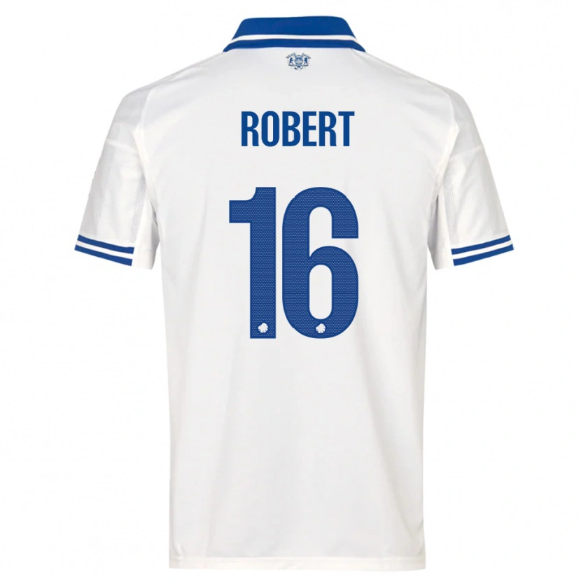 Danxen Women Robert #16 White Blue Home Jersey 2025/26 T-Shirt