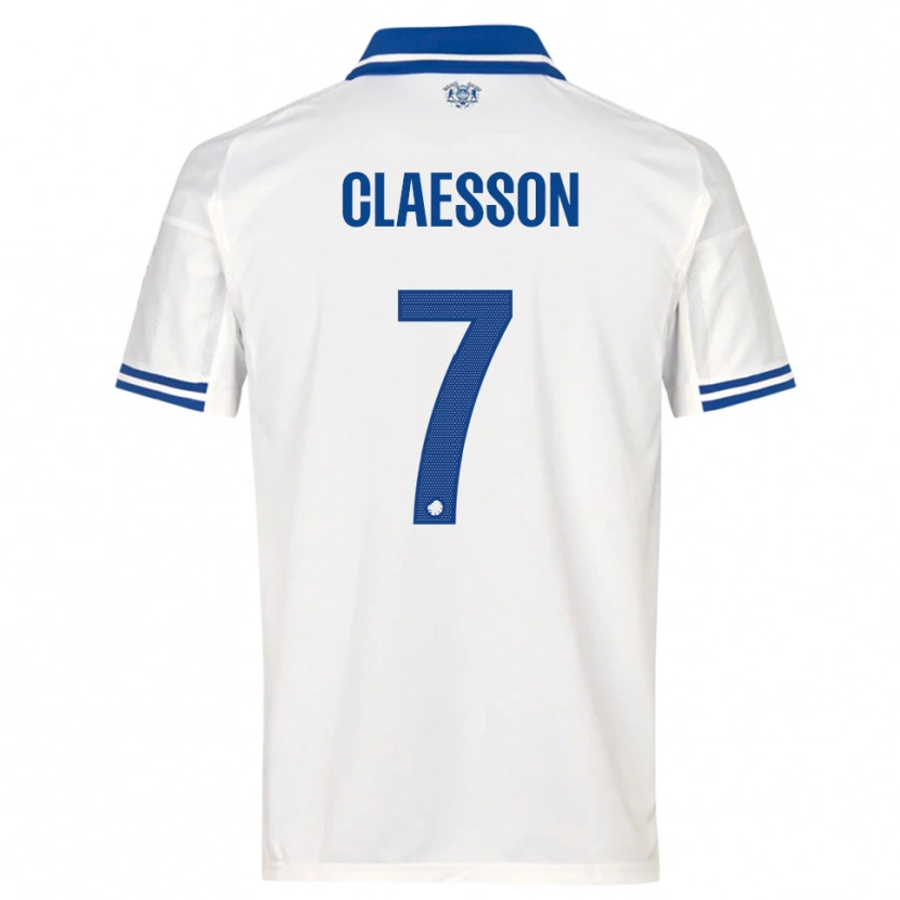 Danxen Women Viktor Claesson #7 White Blue Home Jersey 2025/26 T-Shirt