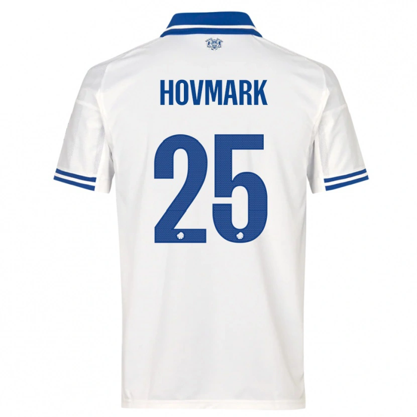 Danxen Women Maria Hovmark #25 White Blue Home Jersey 2025/26 T-Shirt