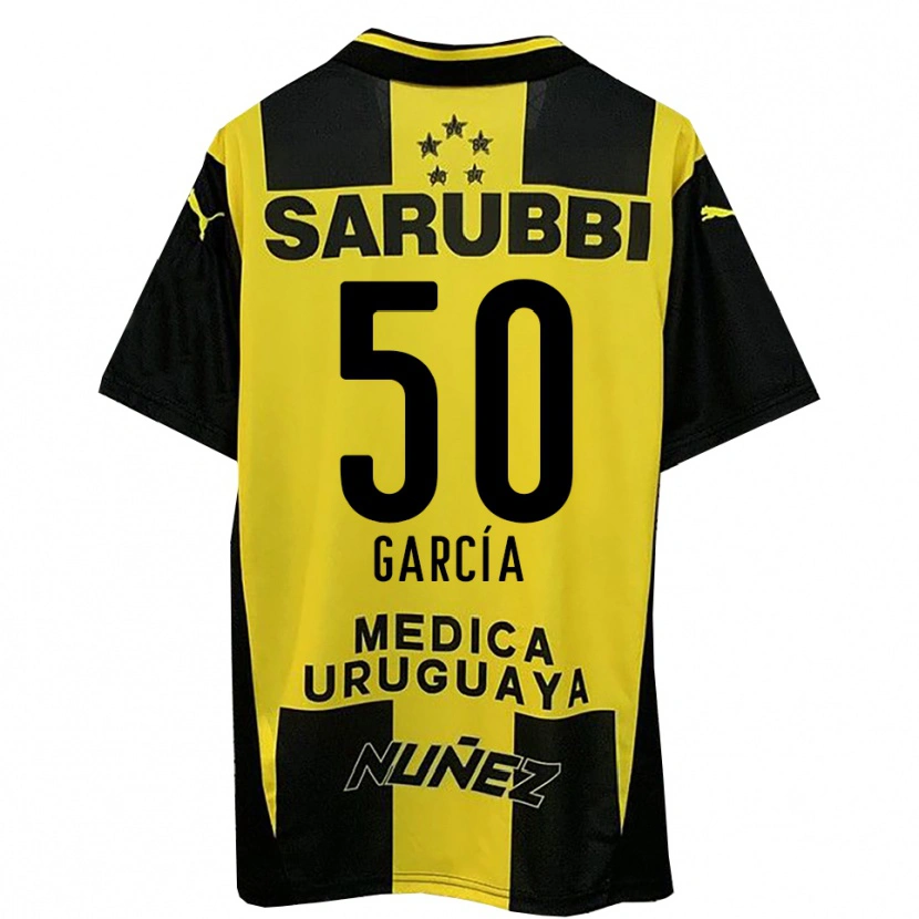 Danxen Women Diego García #50 Yellow Black Home Jersey 2025/26 T-Shirt