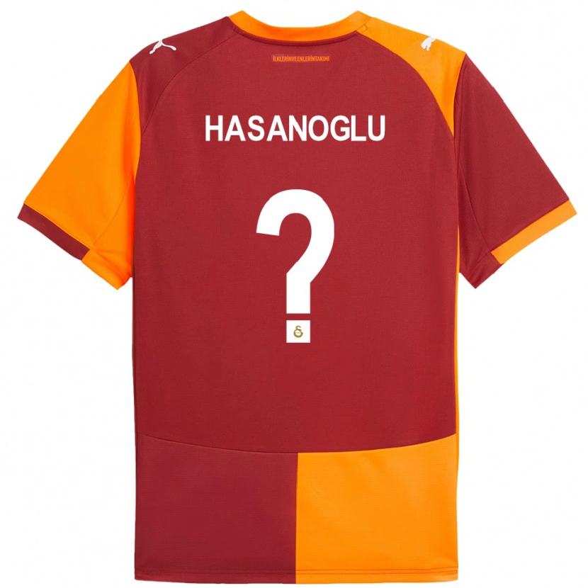 Danxen Women Cinar Hasanoglu #0 Red Orange Home Jersey 2025/26 T-Shirt