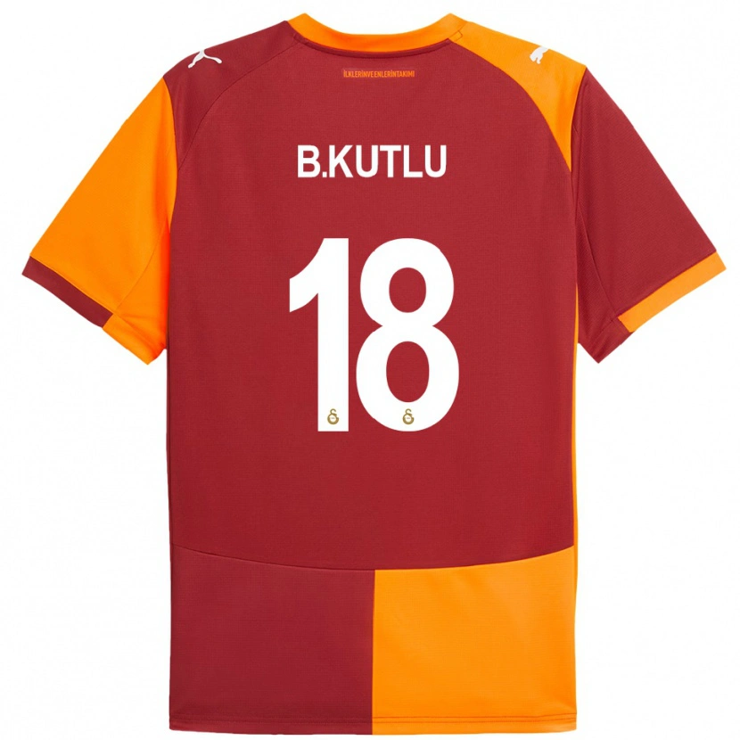Danxen Women Berkan Kutlu #18 Red Orange Home Jersey 2025/26 T-Shirt