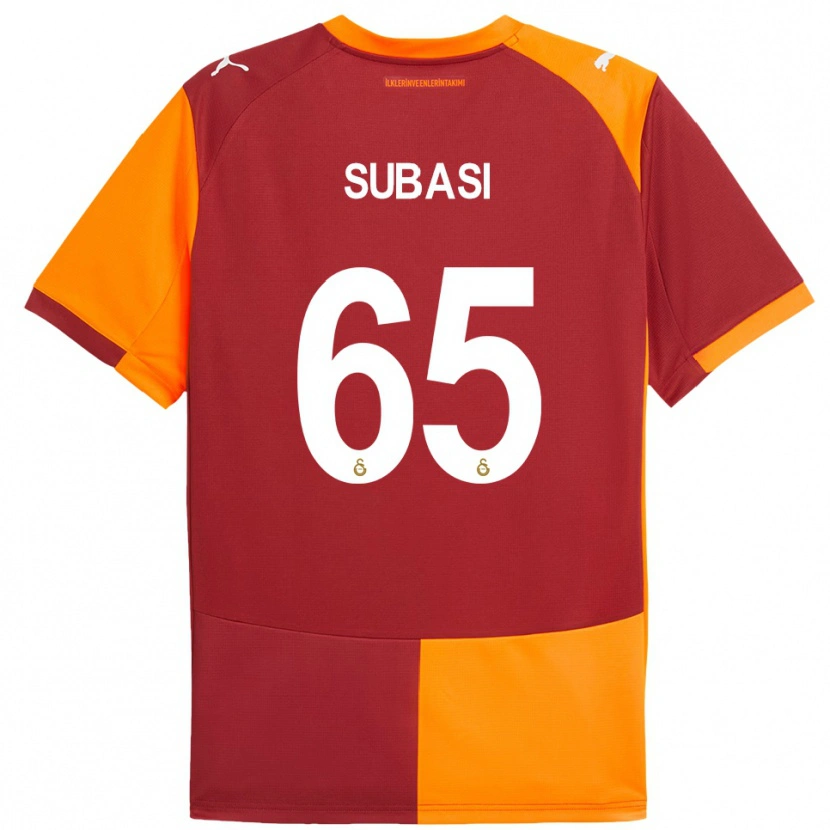 Danxen Women Kadir Subaşı #65 Red Orange Home Jersey 2025/26 T-Shirt