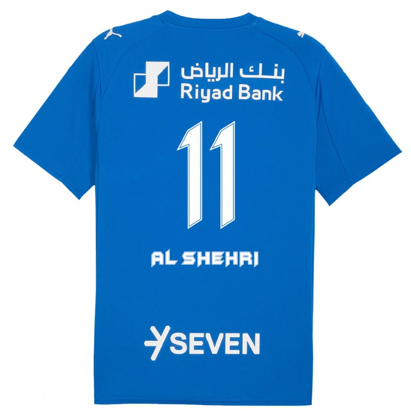 Danxen Women Saleh Al-Shehri #11 Blue White Home Jersey 2025/26 T-Shirt