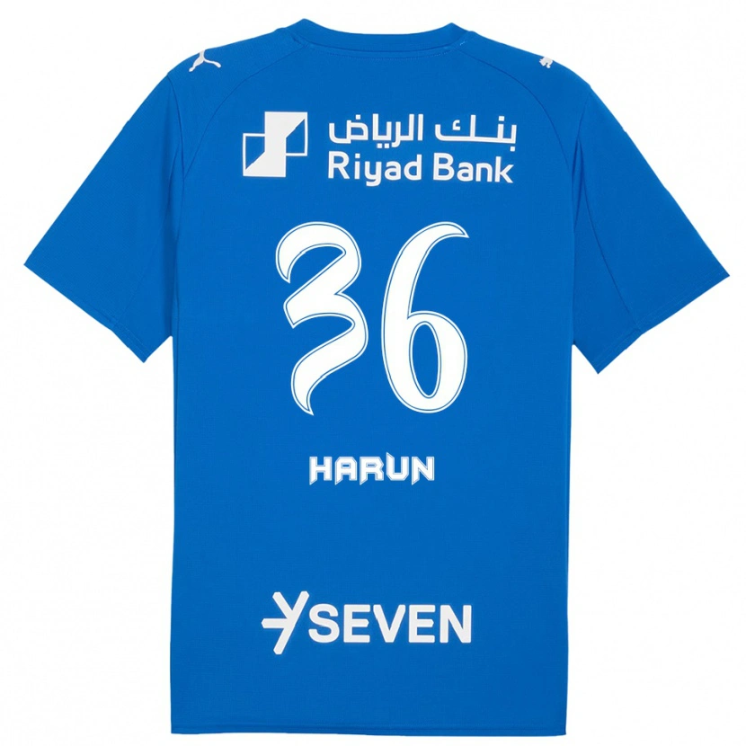 Danxen Women Saud Haroun #36 Blue White Home Jersey 2025/26 T-Shirt