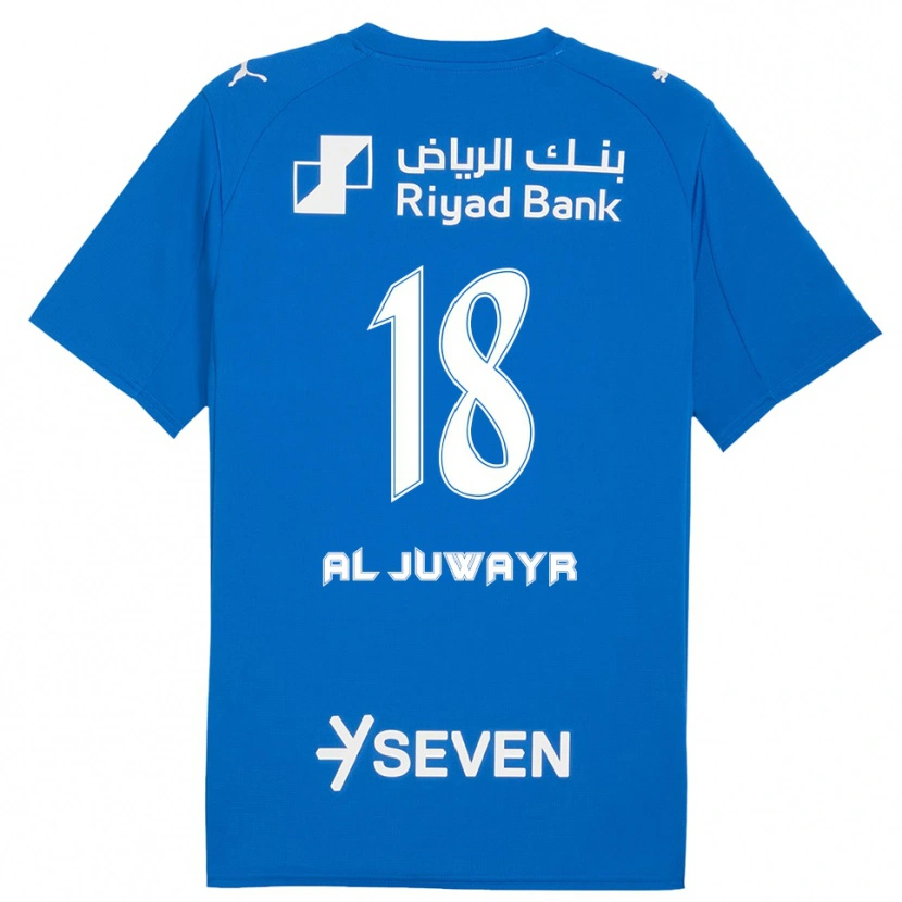 Danxen Women Musab Al-Juwayr #18 Blue White Home Jersey 2025/26 T-Shirt