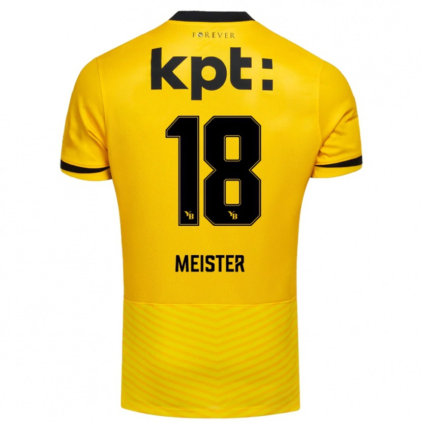 Danxen Women Wibke Meister #18 Yellow Black Home Jersey 2025/26 T-Shirt
