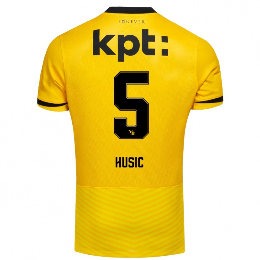 Danxen Women Anel Husic #5 Yellow Black Home Jersey 2025/26 T-Shirt