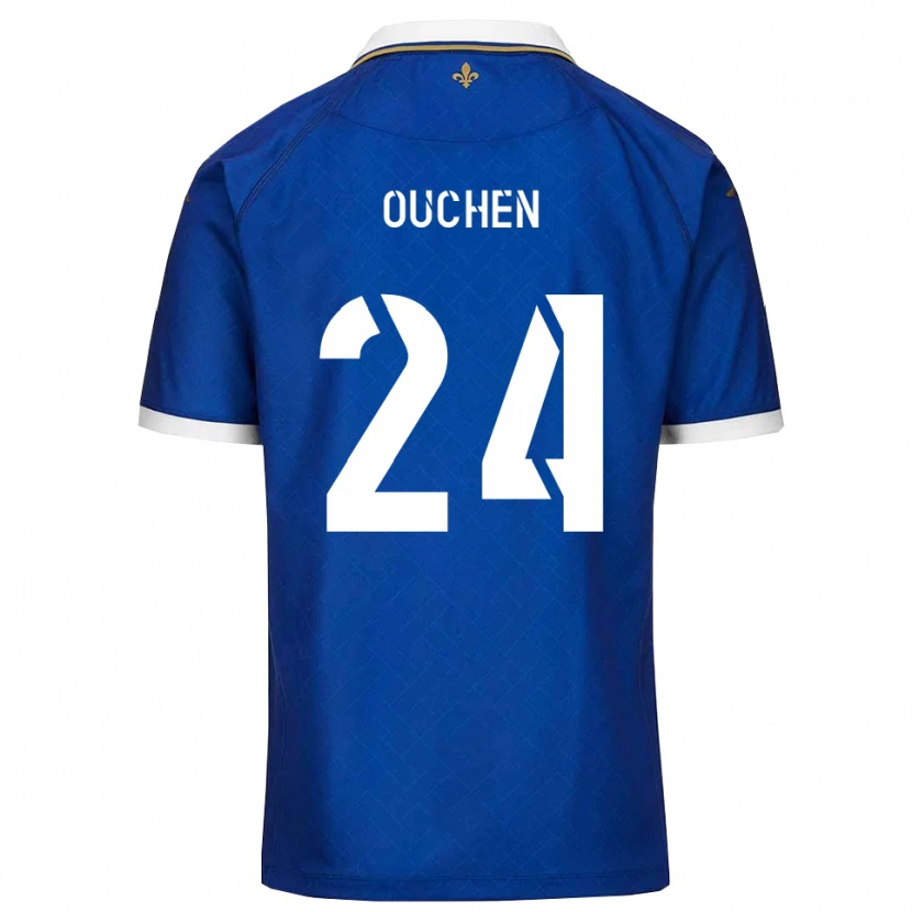Danxen Women Ali Ouchen #24 Blue Gold Home Jersey 2025/26 T-Shirt