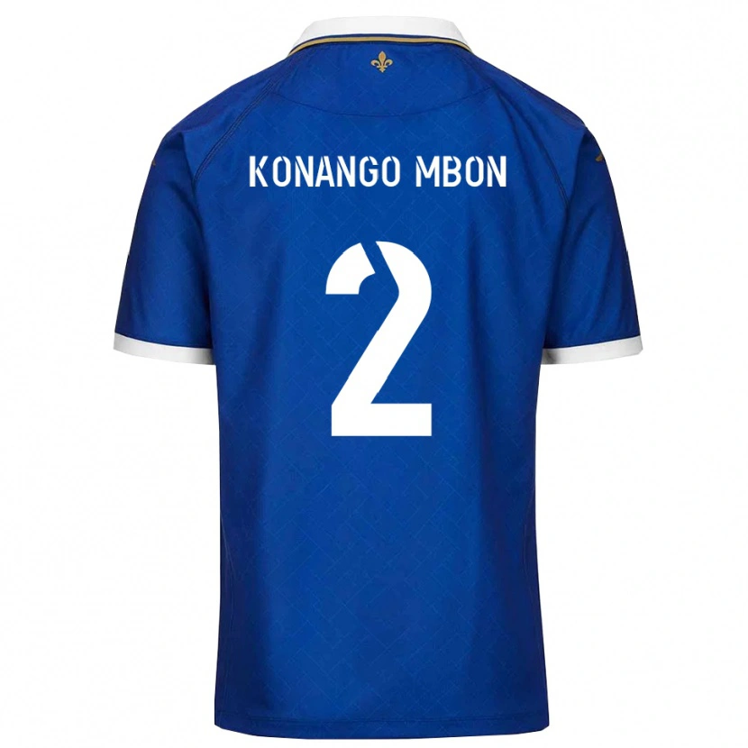 Danxen Women Jordan Konango Mbon #2 Blue Gold Home Jersey 2025/26 T-Shirt