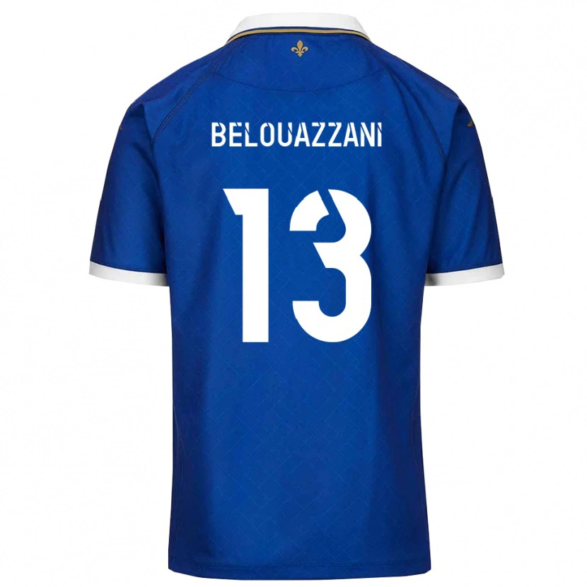 Danxen Women Islam Belouazzani #13 Blue Gold Home Jersey 2025/26 T-Shirt