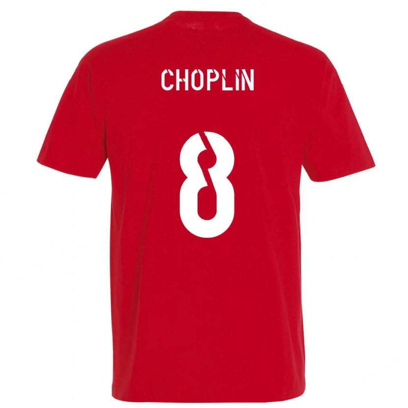 Danxen Women Romain Choplin #8 Red Yellow Home Jersey 2025/26 T-Shirt