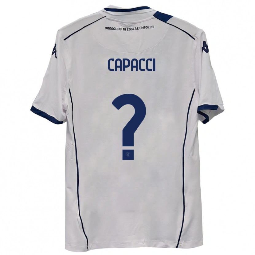Danxen Women Edoardo Capacci #0 Dark Navy Away Jersey 2025/26 T-Shirt