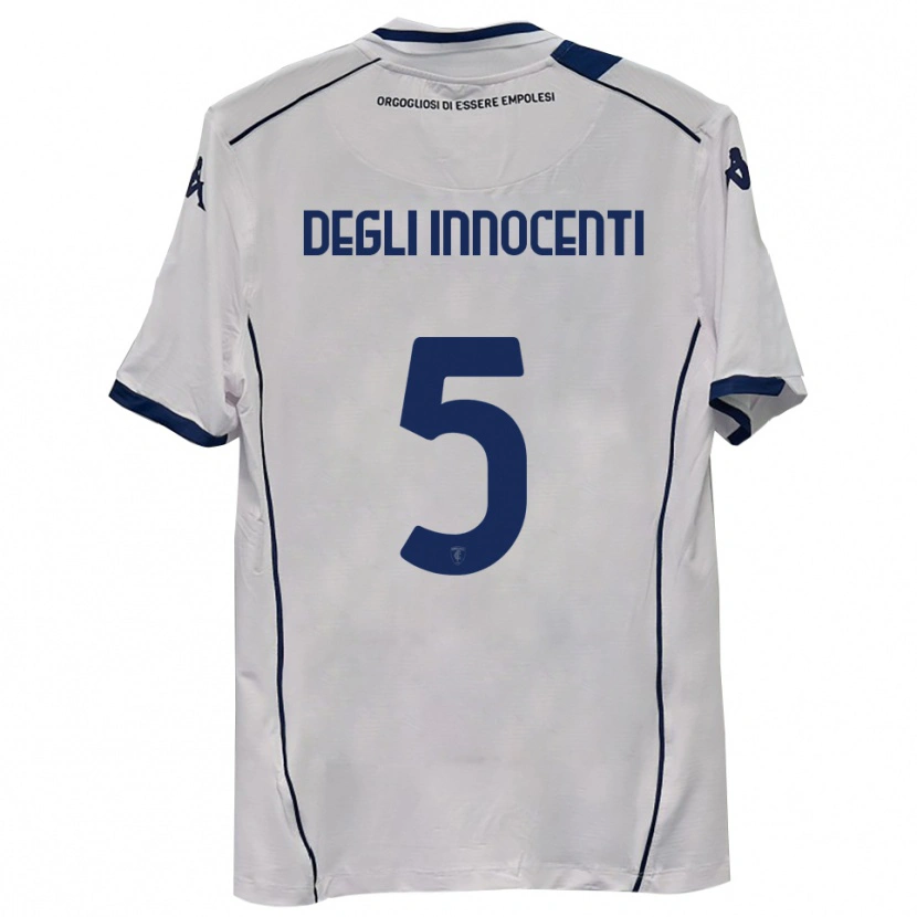 Danxen Women Duccio Degli Innocenti #5 Dark Navy Away Jersey 2025/26 T-Shirt