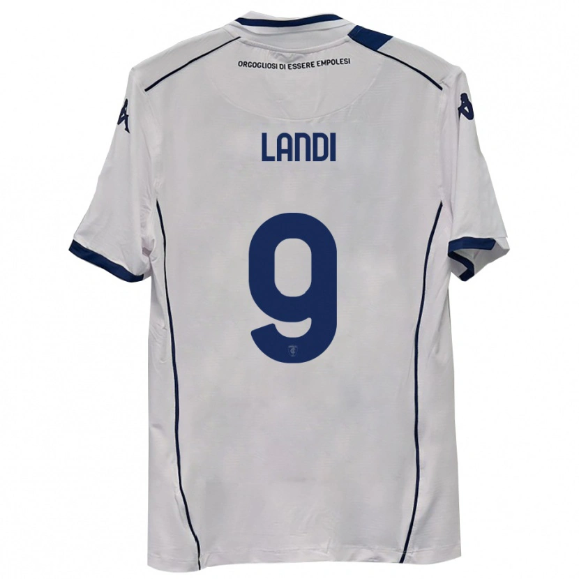 Danxen Women Jacopo Landi #9 Dark Navy Away Jersey 2025/26 T-Shirt