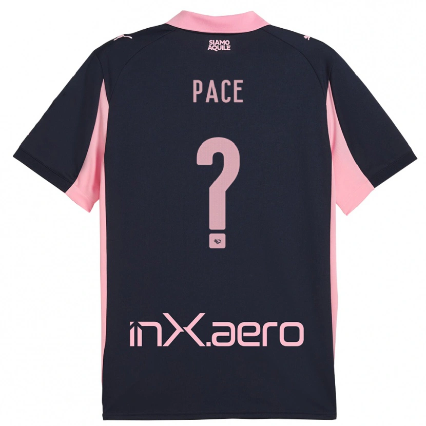 Danxen Women Andrea Pace #0 Navy Pink Away Jersey 2025/26 T-Shirt