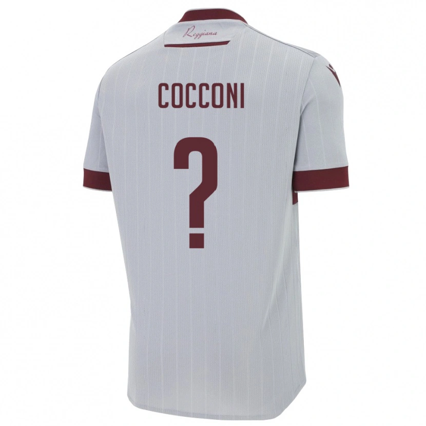 Danxen Women Cocconi Giorgia #0 Burgundy White Away Jersey 2025/26 T-Shirt