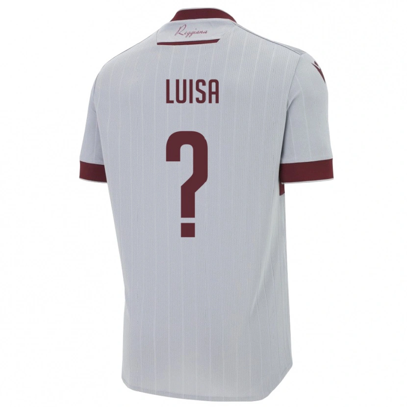 Danxen Women Cagossi Luisa #0 Burgundy White Away Jersey 2025/26 T-Shirt