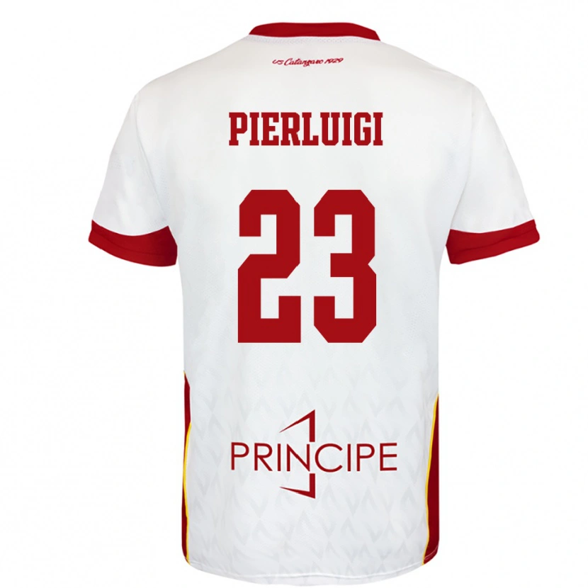 Danxen Women Federico Pierluigi #23 White Red Away Jersey 2025/26 T-Shirt