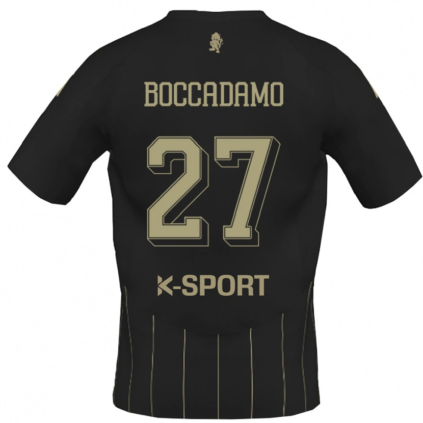 Danxen Women Antonio Boccadamo #27 Gray White Away Jersey 2025/26 T-Shirt