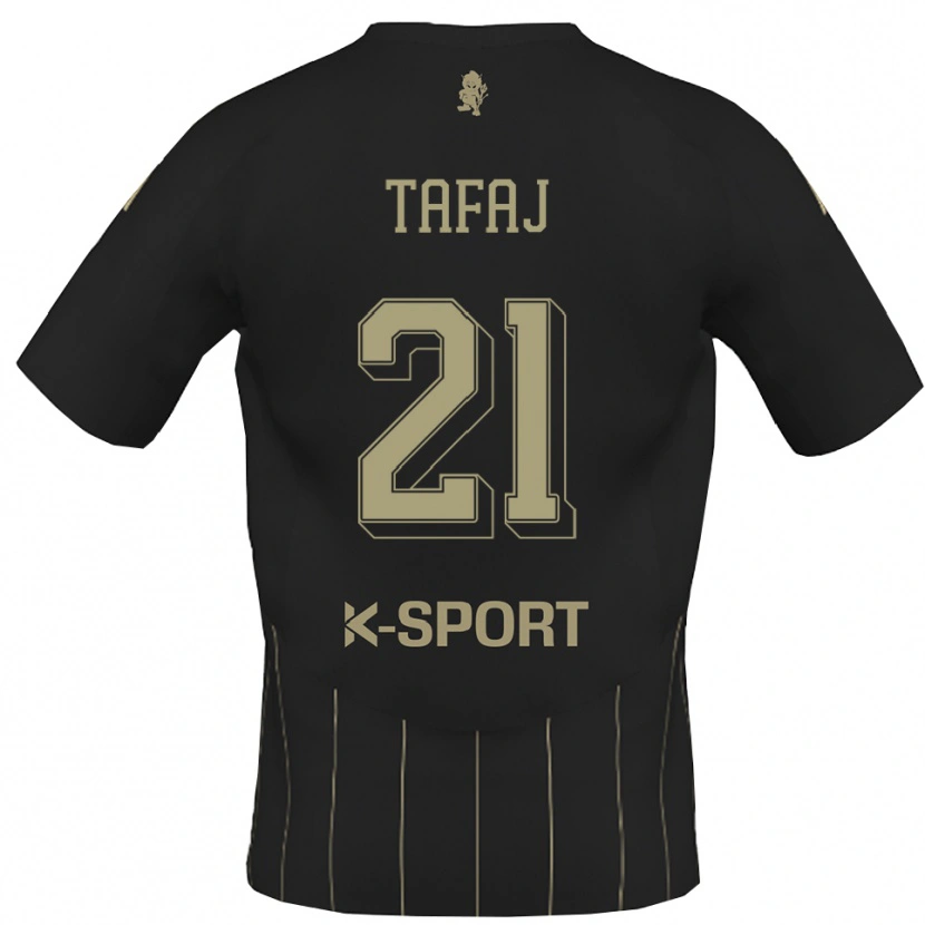 Danxen Women Leo Tafaj #21 Gray White Away Jersey 2025/26 T-Shirt