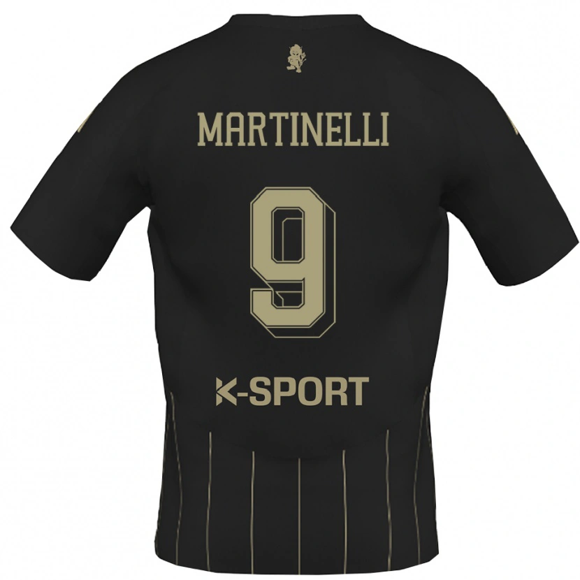 Danxen Women Riccardo Martinelli #9 Gray White Away Jersey 2025/26 T-Shirt