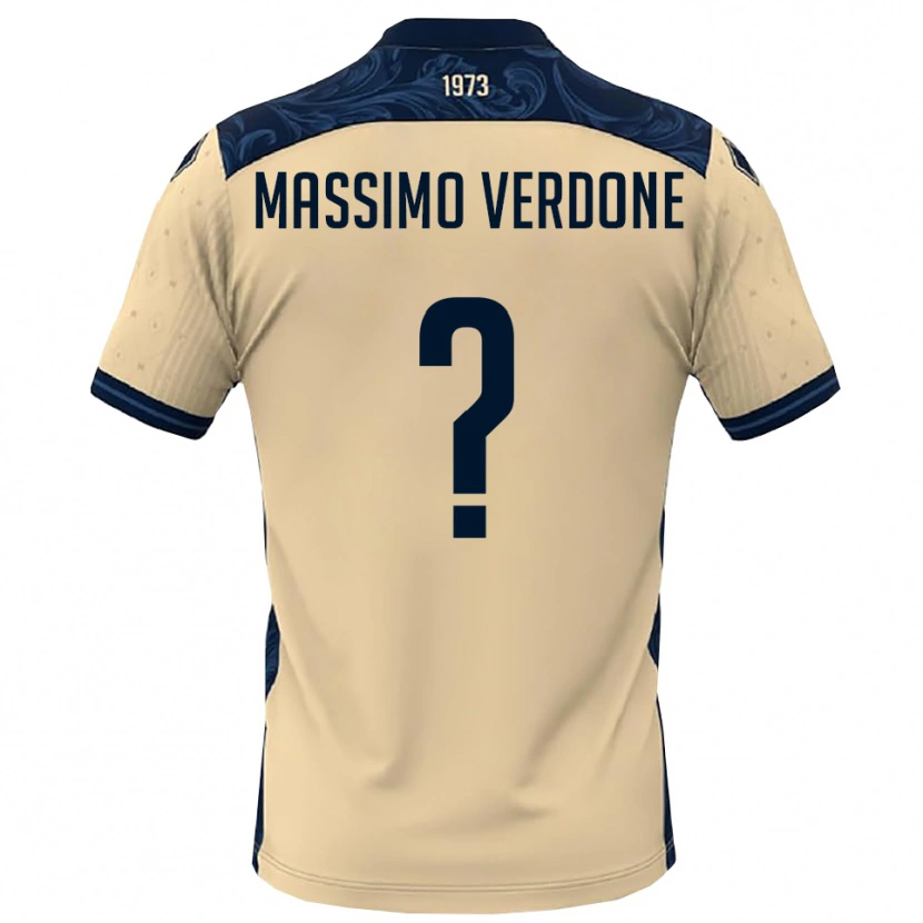 Danxen Women Valerio Massimo Verdone #0 White Navy Away Jersey 2025/26 T-Shirt