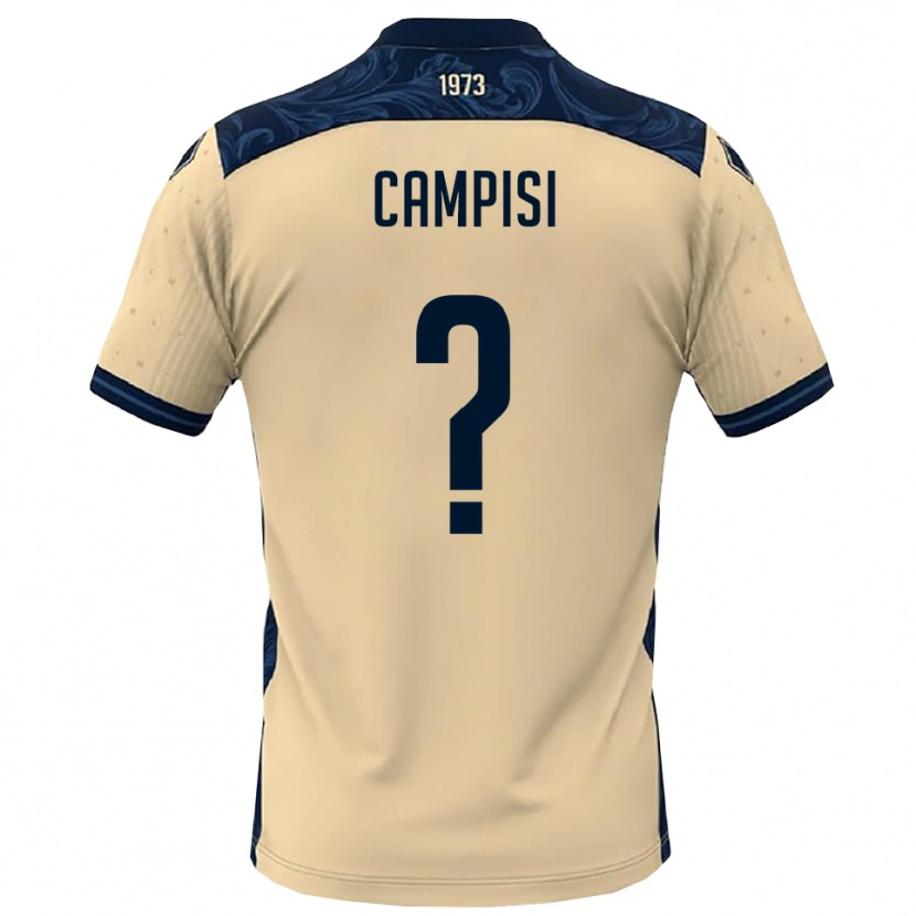 Danxen Women Riccardo Campisi #0 White Navy Away Jersey 2025/26 T-Shirt