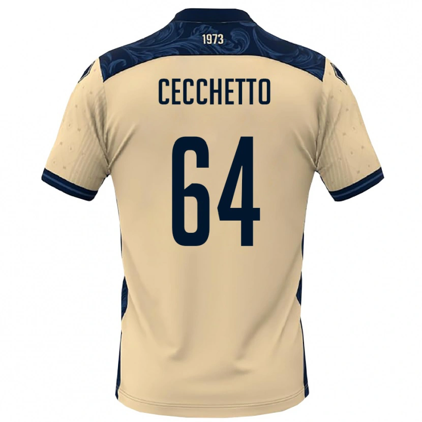 Danxen Women Andrea Cecchetto #64 White Navy Away Jersey 2025/26 T-Shirt