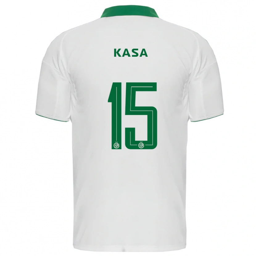 Danxen Women Lior Kassa #15 White Green Away Jersey 2025/26 T-Shirt