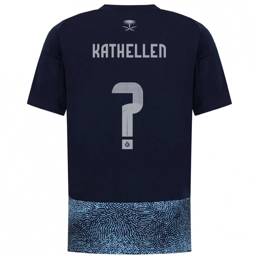 Danxen Women Kathellen #0 Navy Sky Blue Away Jersey 2025/26 T-Shirt