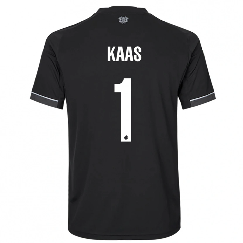 Danxen Women Anna Kaas #1 Black White Away Jersey 2025/26 T-Shirt