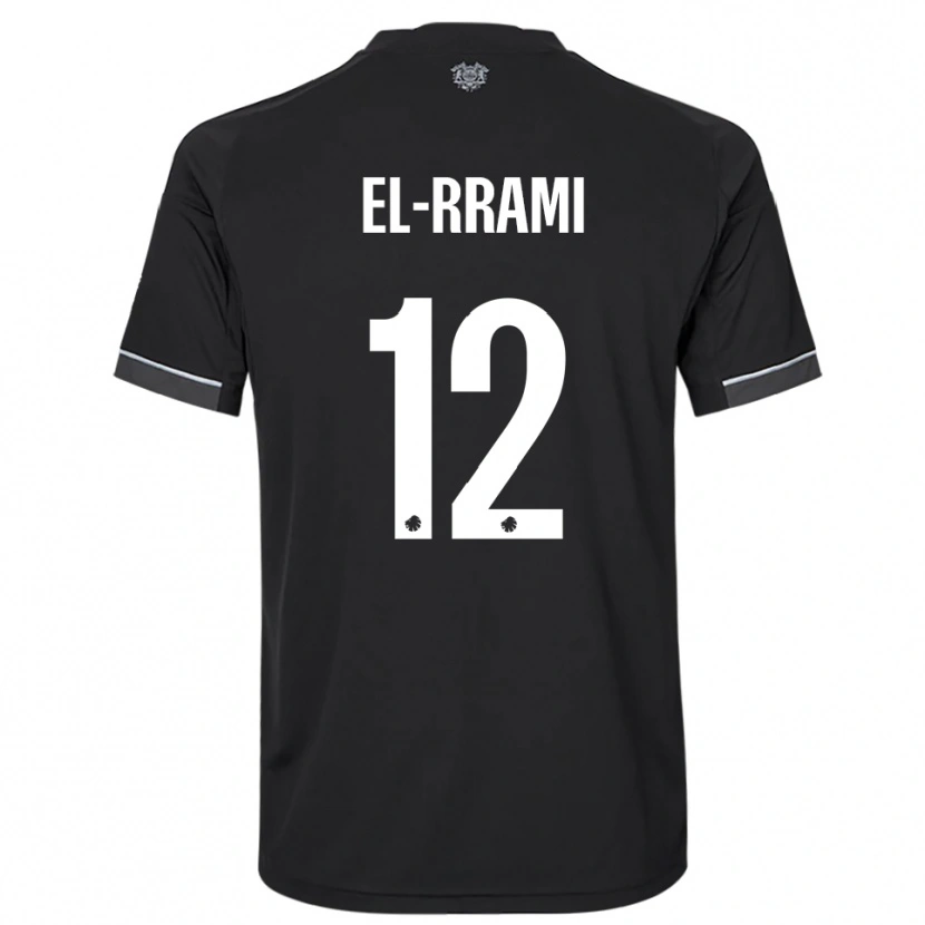 Danxen Women Jamil El-Rrami #12 Black White Away Jersey 2025/26 T-Shirt
