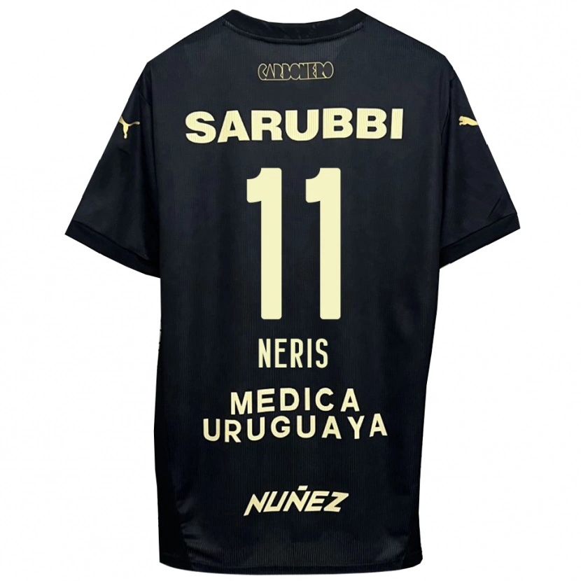 Danxen Women José Neris #11 Black Gold Away Jersey 2025/26 T-Shirt