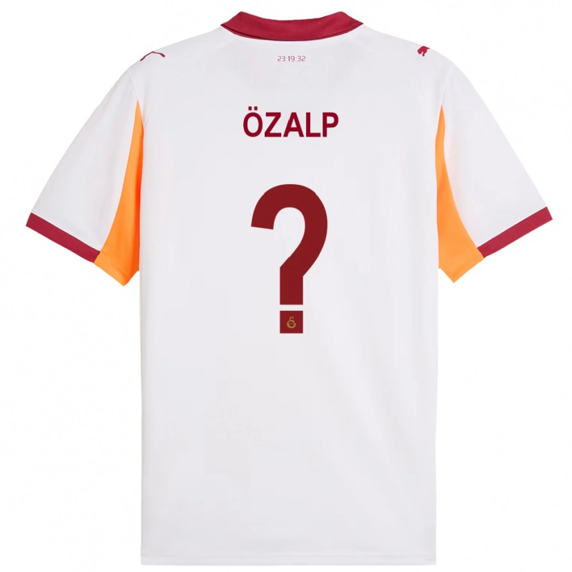 Danxen Women Hamza Özalp #0 White Red Away Jersey 2025/26 T-Shirt