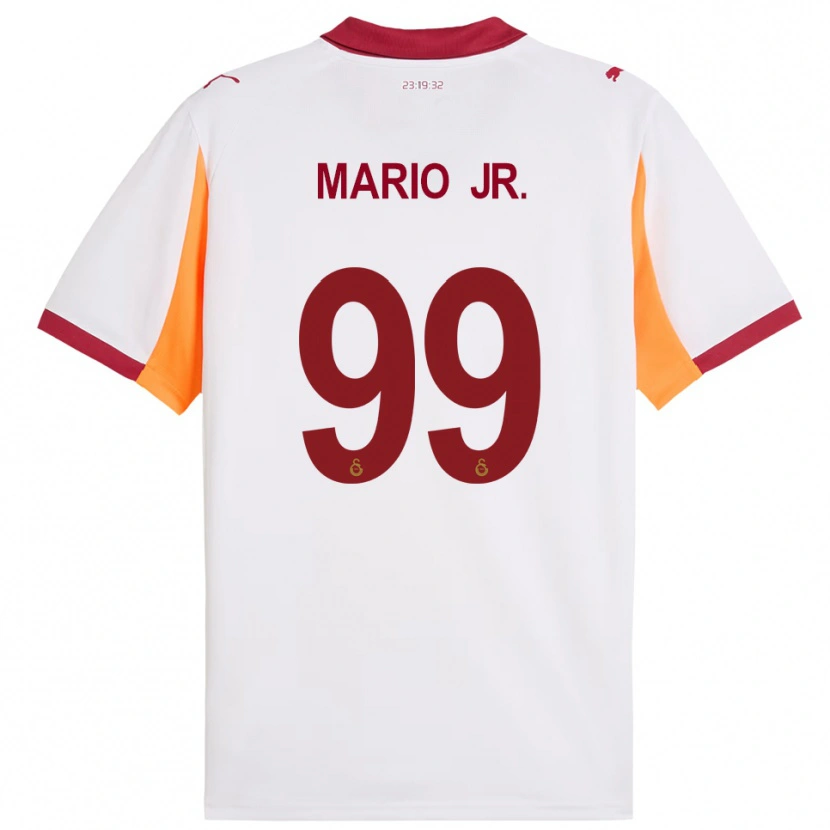 Danxen Women Mario Lemina #99 White Red Away Jersey 2025/26 T-Shirt