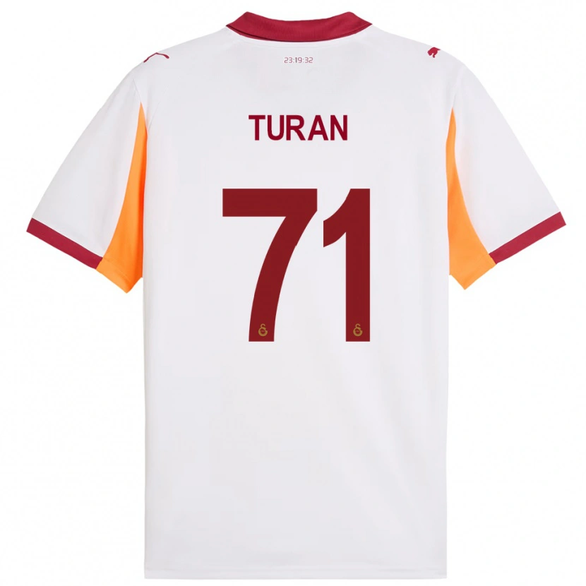 Danxen Women Hasan Turan #71 White Red Away Jersey 2025/26 T-Shirt