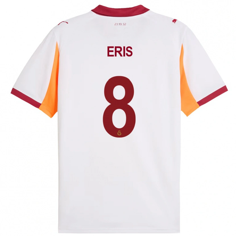 Danxen Women Efe Eriş #8 White Red Away Jersey 2025/26 T-Shirt