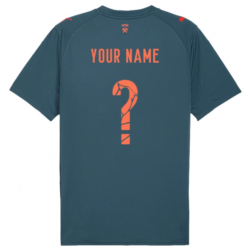 Danxen Women Your Name #0 Navy Red Away Jersey 2025/26 T-Shirt