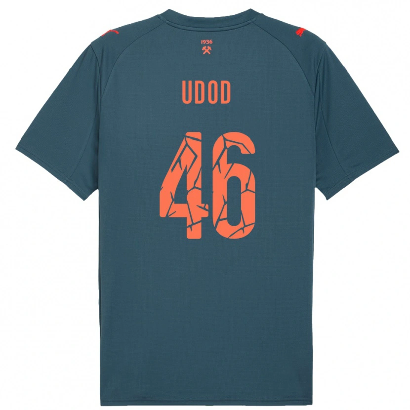Danxen Women Danylo Udod #46 Navy Red Away Jersey 2025/26 T-Shirt