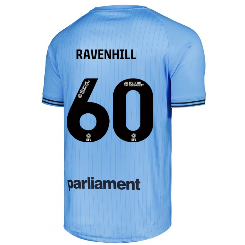 Danxen Kid Rogan Ravenhill #60 Light Sky Blue Goalkeeper Jersey 2025/26 T-Shirt
