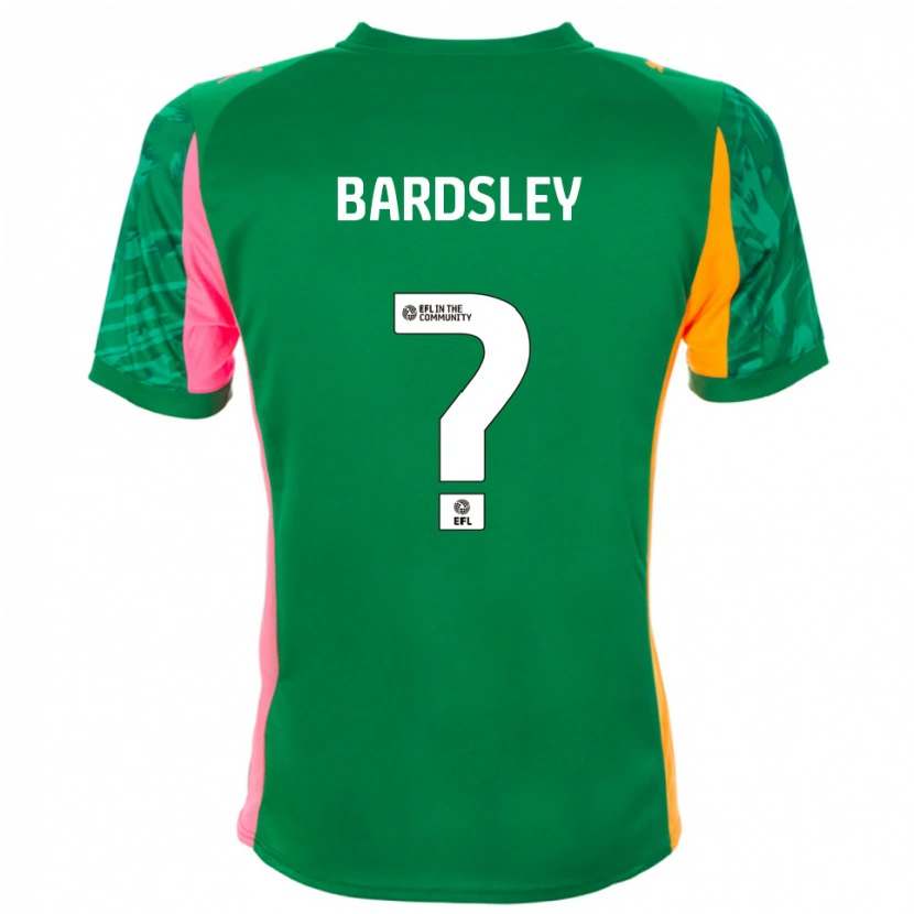Danxen Kid Harvey Bardsley #0 Green Orange Goalkeeper Jersey 2025/26 T-Shirt