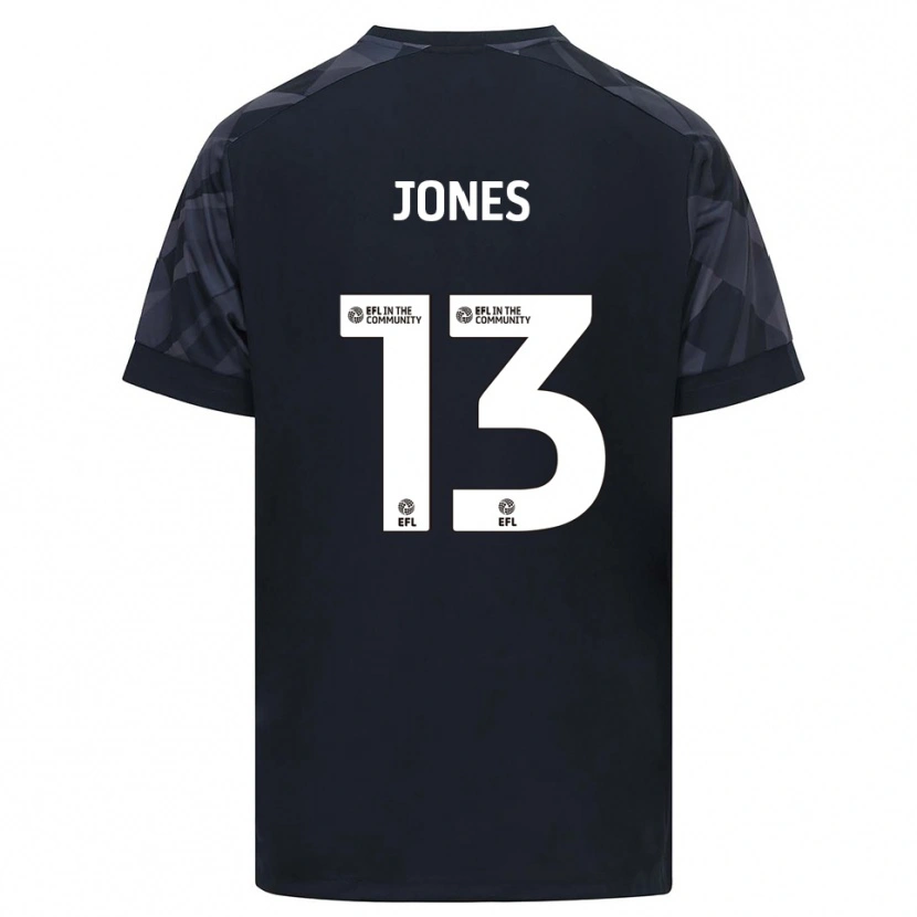Danxen Kid Sam Jones #13 Black White Goalkeeper Jersey 2025/26 T-Shirt