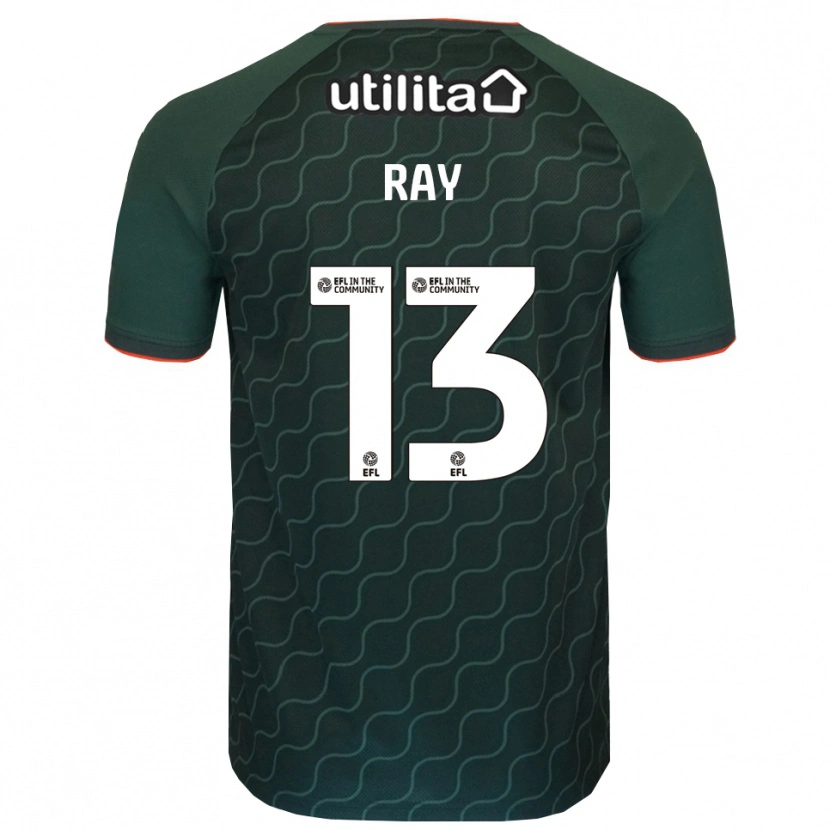 Danxen Kid Celine Ray #13 Dark Green Goalkeeper Jersey 2025/26 T-Shirt