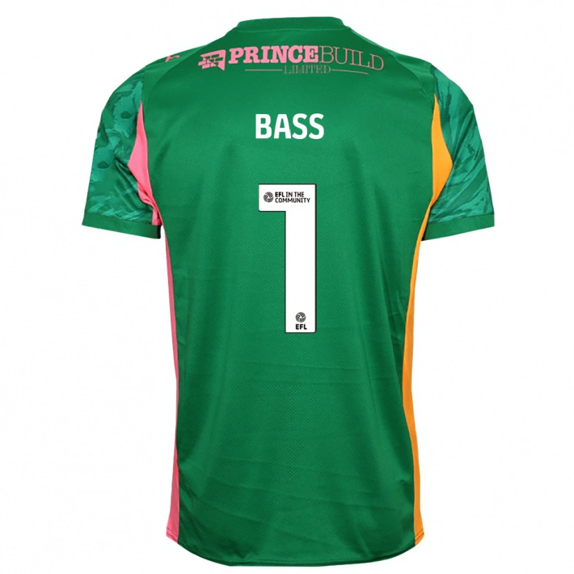Danxen Kid Alex Bass #1 Green Pink Goalkeeper Jersey 2025/26 T-Shirt